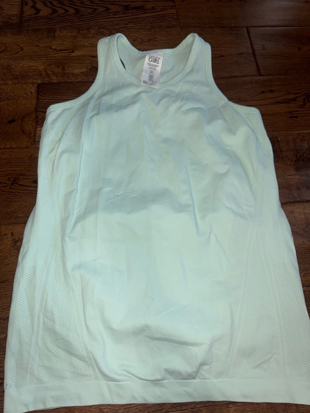 Athleta Girl Mint Green Seamless Tank Size XL